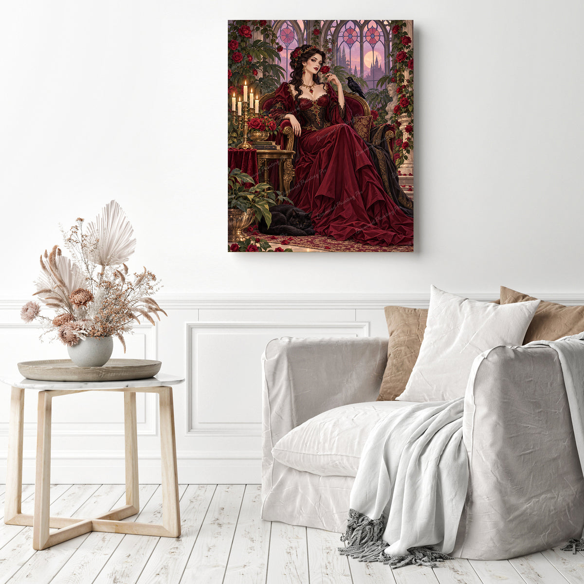 Vampire Queen Diamond Painting as Home Decor