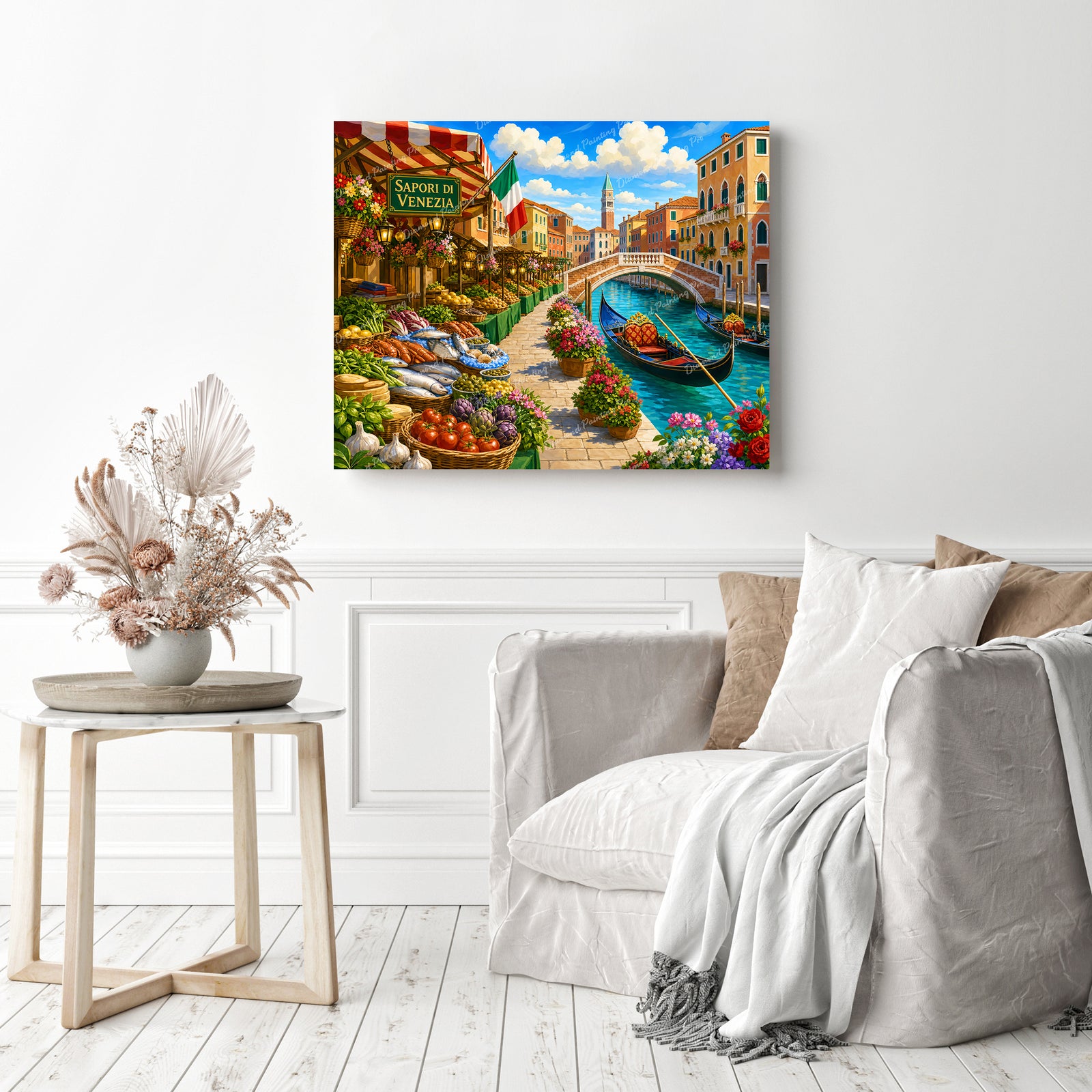 Venice Afternoon Diamond Painting as Home Decor