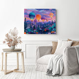 Voyage of Painted Skies Diamond Painting as Home Decor