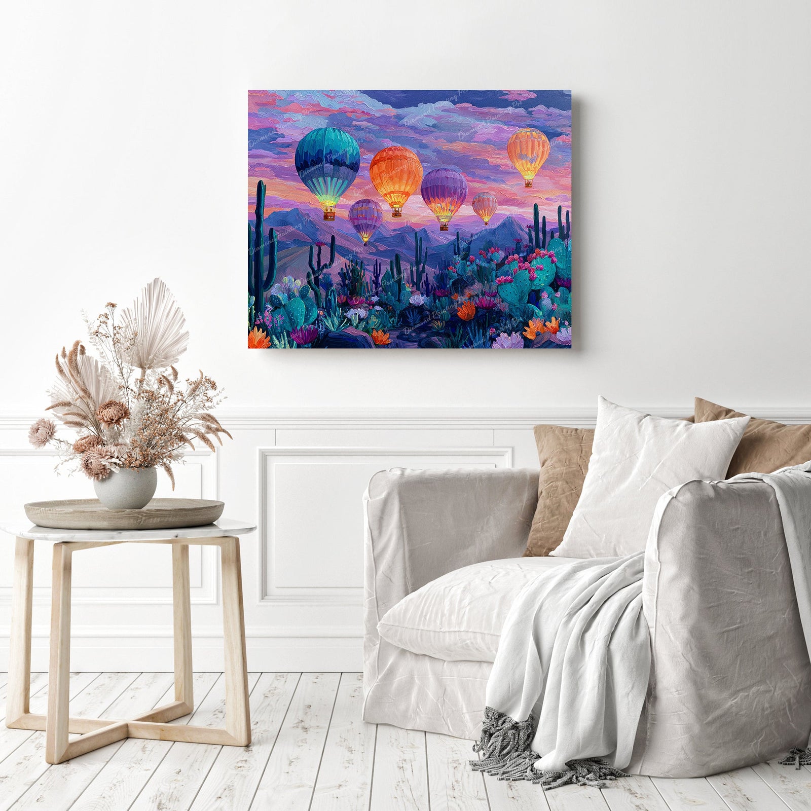 Voyage of Painted Skies Diamond Painting as Home Decor