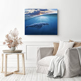 About to Breach | Diamond Painting Displayed as Home Decor