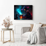 Whiskers and Spells Diamond Painting as Home Decor