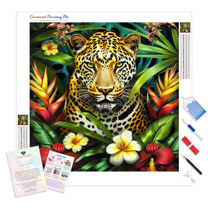 Jungle Leopard | Diamond Painting