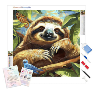 Sloth's Branch Buddies | Diamond Painting