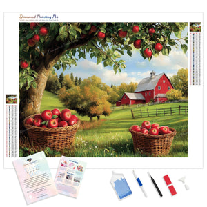 Apple Orchard Harvest | Diamond Painting