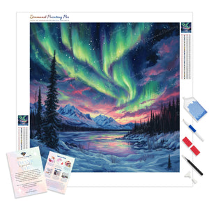 Aurora Borealis | Diamond Painting