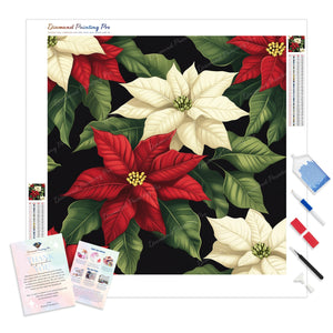 Christmas Flower | Diamond Painting