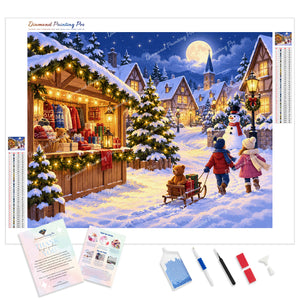 Christmas Market | Diamond Painting