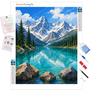 Clear Alpine Mirror | Diamond Painting