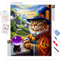 Enchanted Paws | Diamond Painting Kit - Full Drill - Square or Round Diamonds with AB Drills Option