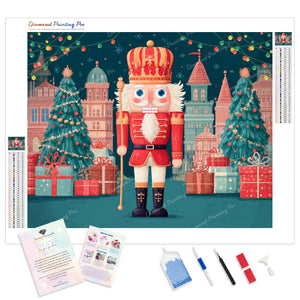 Festive Nutcracker | Diamond Painting