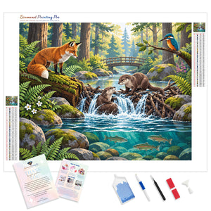 Forest Companions | Diamond Painting