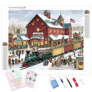 Holiday County Express | Diamond Painting