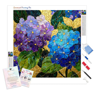 Hydrangea Hearth | Diamond Painting