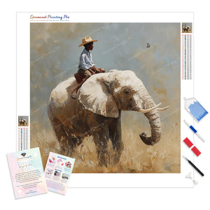 Journey with Elephant | Diamond Painting