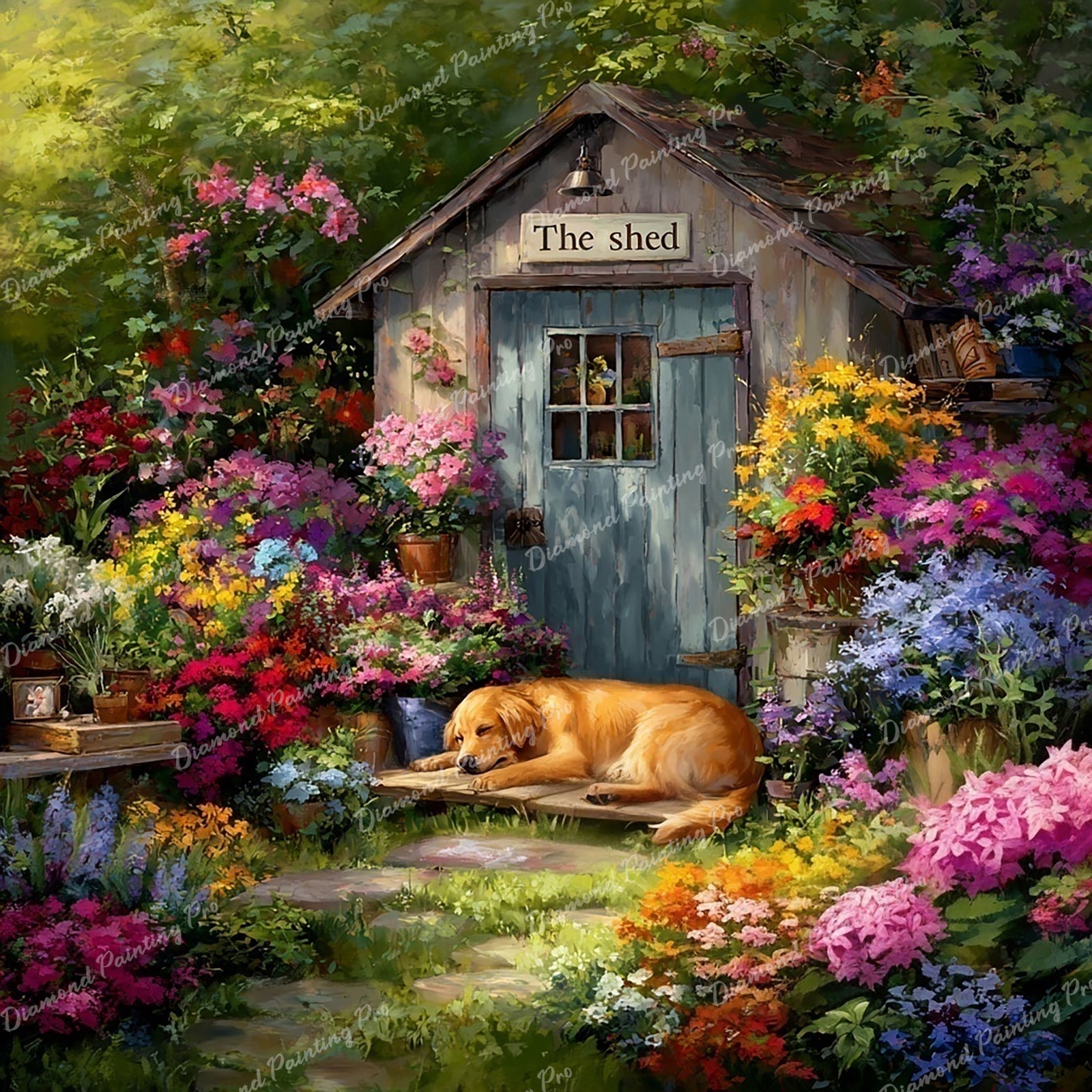 Afternoon Dreams Diamond Art Design - Full Drill with 5d Square or Round Diamonds / AB Drills Available