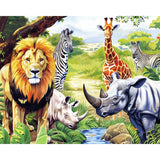 Animal Kingdom | Diamond Painting Design - Full Drill Diamond Art with 5d Square or Round Diamonds - AB Drills Available