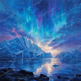 Arctic Sky Diamond Art Design - Full Drill with 5d Square or Round Diamonds / AB Drills Available