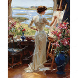 Artist Studio Diamond Art Design - Full Drill with 5d Square or Round Diamonds / AB Drills Available