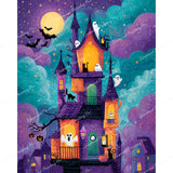 Castle of Spells Diamond Art Design - Full Drill with 5d Square or Round Diamonds / AB Drills Available