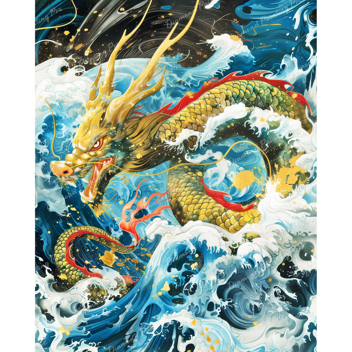 Storming Dragon | Diamond Painting