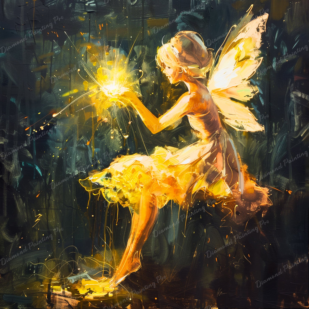 Fairy's Radiant Touch | Diamond Painting