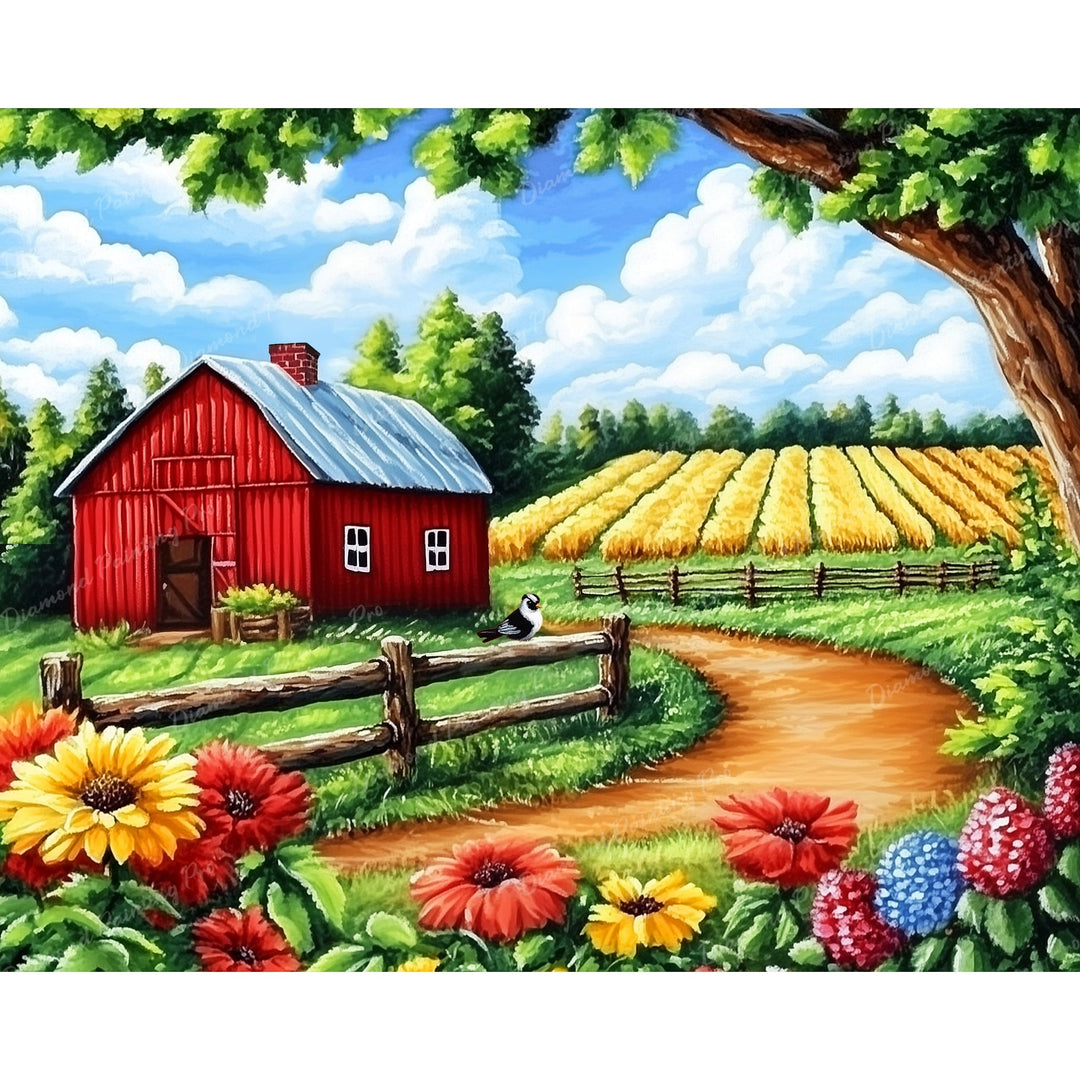 Farm Country Serenity | Diamond Painting