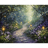 Firefly Trail Diamond Art Design - Full Drill with 5d Square or Round Diamonds / AB Drills Available