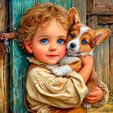 Friends by the Barn Diamond Art Design - Full Drill with 5d Square or Round Diamonds / AB Drills Available