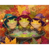 Froggie First Spell Diamond Art Design - Full Drill with 5d Square or Round Diamonds / AB Drills Available
