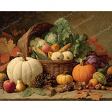 Harvest Table Diamond Art Design - Full Drill with 5d Square or Round Diamonds / AB Drills Available