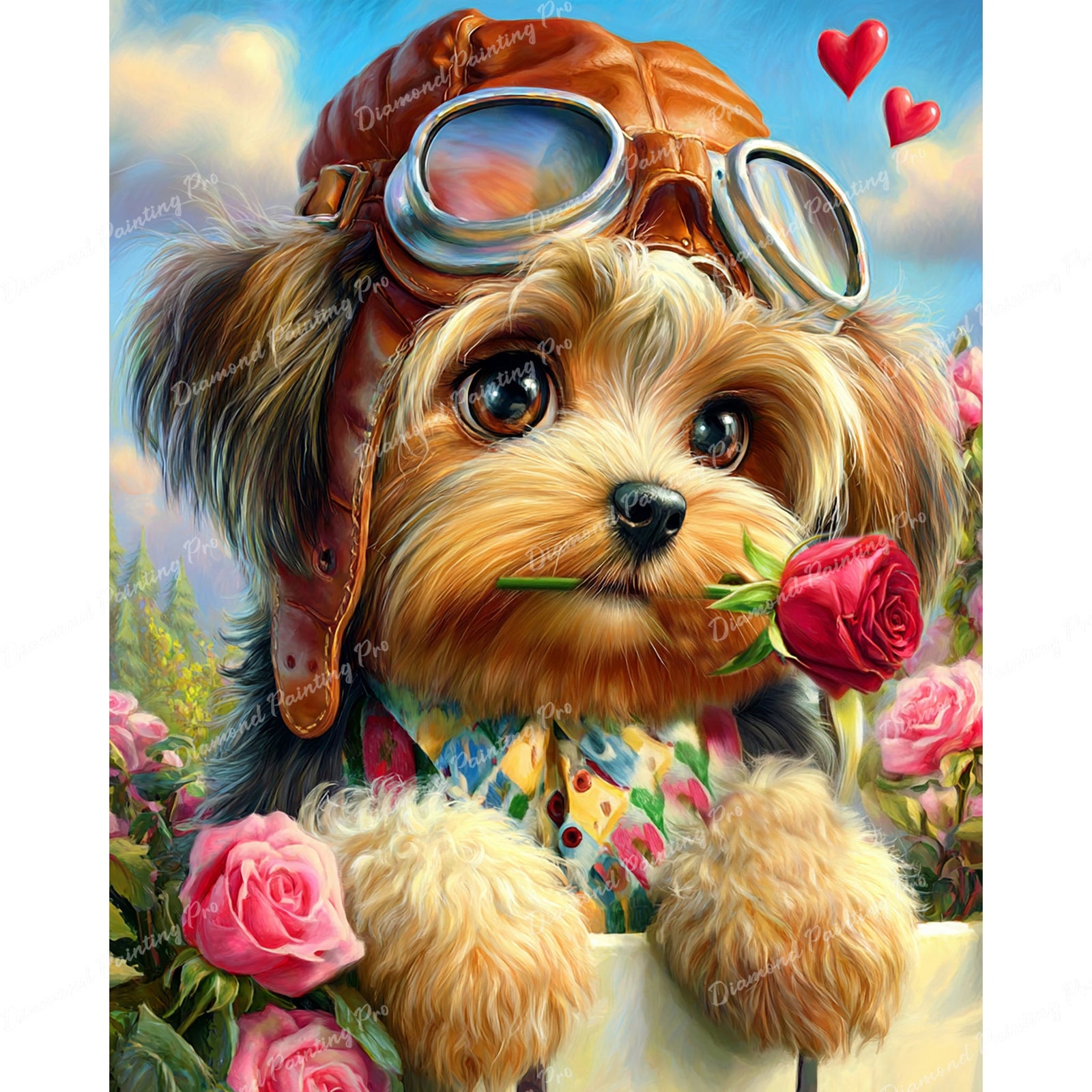 Love is in the Air Diamond Art Design - Full Drill with 5d Square or Round Diamonds / AB Drills Available