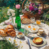 Picnic Breakfast Diamond Art Design - Full Drill with 5d Square or Round Diamonds / AB Drills Available