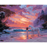 Shoreline Spirit Diamond Art Design - Full Drill with 5d Square or Round Diamonds / AB Drills Available