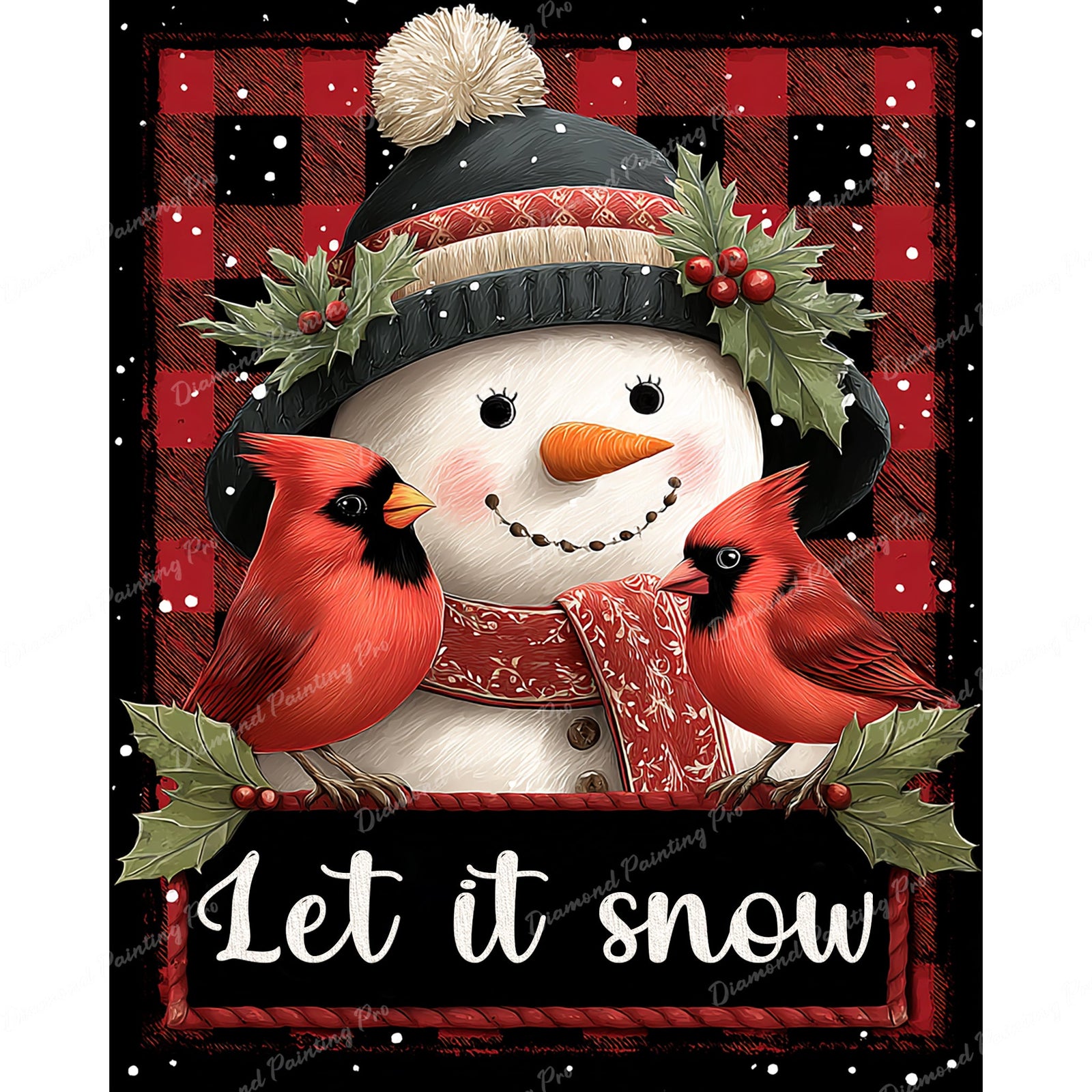 Snow Buddies Diamond Art Design - Full Drill with 5d Square or Round Diamonds / AB Drills Available