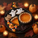 Spooky Sweet Platter Diamond Art Design - Full Drill with 5d Square or Round Diamonds / AB Drills Available