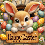 Sweet Easter Bunny Diamond Art Design - Full Drill with 5d Square or Round Diamonds / AB Drills Available