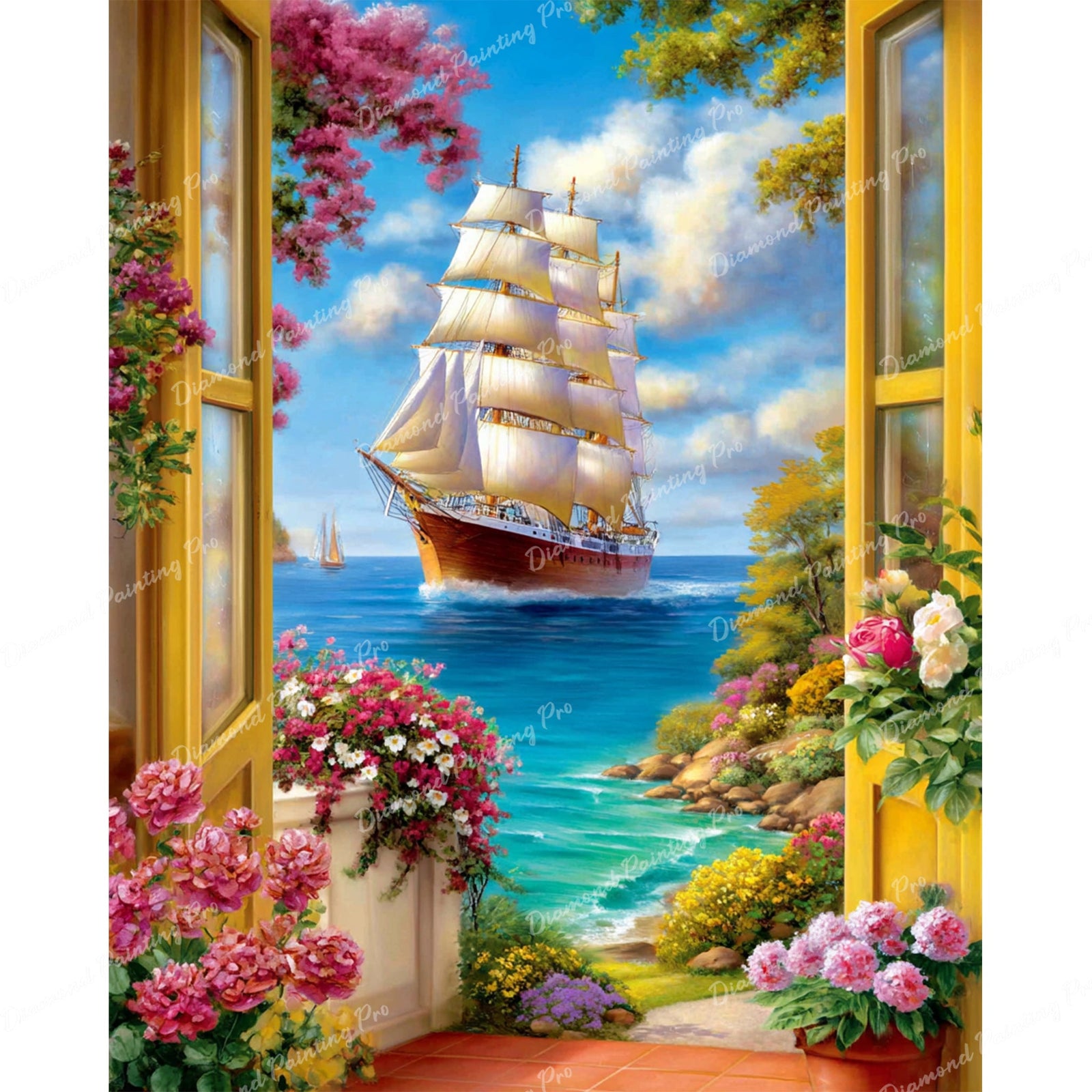 The Voyager’s Return Diamond Art Design - Full Drill with 5d Square or Round Diamonds / AB Drills Available