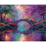 Twilight at Prism Creek Diamond Art Design - Full Drill with 5d Square or Round Diamonds / AB Drills Available