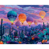 Voyage of Painted Skies Diamond Art Design - Full Drill with 5d Square or Round Diamonds / AB Drills Available