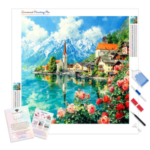 Lakeside Village | Diamond Painting