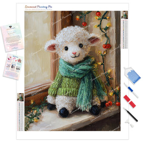 Little Woolly Lamb | Diamond Painting