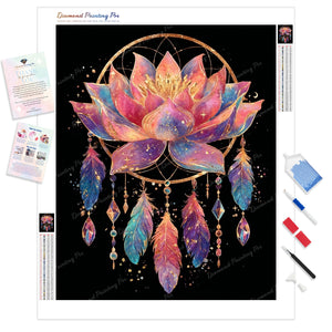 Lotus Dreamcatcher | Diamond Painting