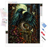 Moon Relic Diamond Painting Kit - Full Drill / Square or Round Diamonds with AB Drills Option