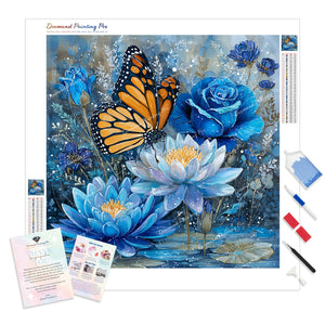 Mystic Lily Pond | Diamond Painting