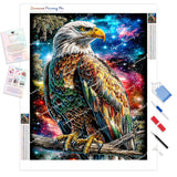 Nebula Guardian Diamond Painting Kit - Full Drill / Square or Round Diamonds with AB Drills Option