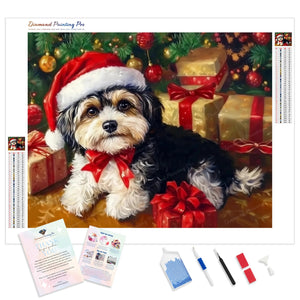 Puppy's Christmas | Diamond Painting