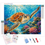 Reef Voyager Diamond Painting Kit - Full Drill / Square or Round Diamonds with AB Drills Option