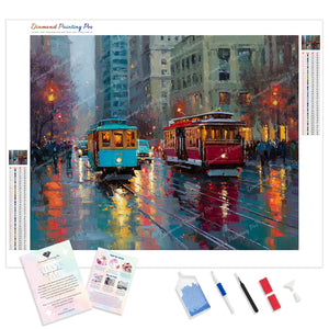 Reflections on the Rail | Diamond Painting