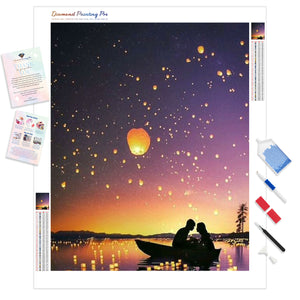 Romantic Date Silhouette | Diamond Painting